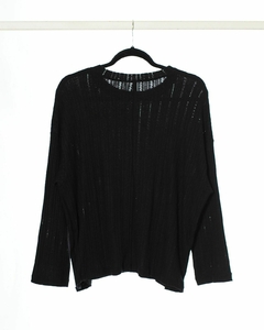 Sweater URANO de manga caída con cartera y botones a los laterales - comprar online