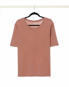 Remera MANDY manga corta básica de cuello redondo de ribb - SYES | Mayorista
