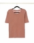 Remera MANDY manga corta básica de cuello redondo de ribb - SYES | Mayorista