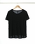 Remera ABI manga corta de cuello redondo y ruedo curvo - comprar online
