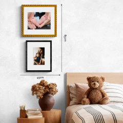 O Dueto Clássico - Foto Decor - Quadros personalizados com sua foto - 45x85cm