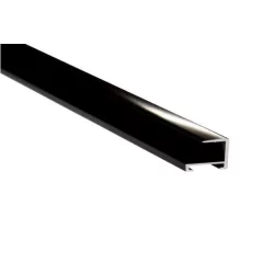 Moldura de Aluminio - Preto Brilhante - Quadro Decorativo Sob Medida - comprar online
