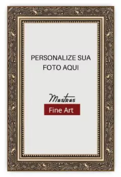 Moldura de Madeira Dourada Entalhada - Moldura Personalizada - Sob Medida na internet