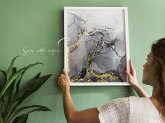 Quadro Personalizado com Acrílico Metacrilato - Escolha sua moldura e Impressão - comprar online