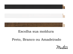 Quadro Personalizado com Acrílico Metacrilato - Escolha sua moldura e Impressão - loja online