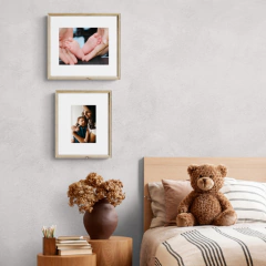 O Dueto Clássico - Foto Decor - Quadros personalizados com sua foto - 45x85cm - Mestres da Moldura - Molduraria