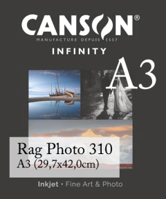 Impressão Fine Art A3 - Canson® Infinity Rag Photographique 310 - Papel Algodão na internet