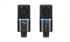 IK Multimedia IRIG MIC STUDIO- Microfono de Condenser de Estudio - Compatible con Android / iPhone / Mac/ PC - Musical House