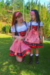 CONJUNTO - Traje Típico Alemão (Frida) - TAL MÃE, TAL FILHA - ANGELINA