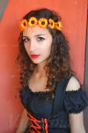Tiara de Flores - Rachel