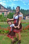 CONJUNTO - TRAJE TÍPICO ALEMÃO (FRIDA) - TAL MÃE, TAL FILHA - PAMELA