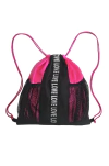 Bolsa Sacola de Treino - Impermeável - Pink c/Preto