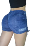 SHORTINHO EMPINA BUMBUM - FAKE JEANS