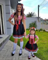 CONJUNTO - TRAJE TÍPICO ALEMÃO (FRIDA) - TAL MÃE, TAL FILHA - CAROLINA