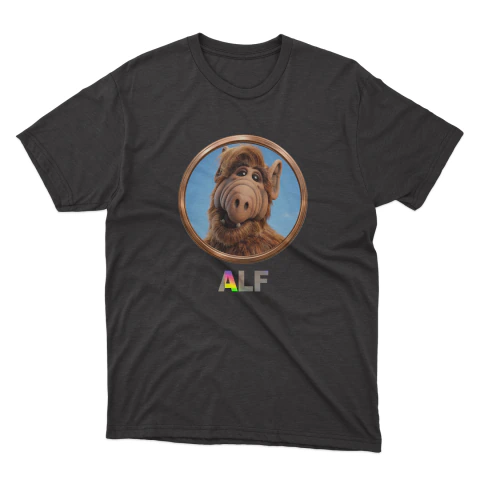 ALF T-Shirt (Black / Holographic)