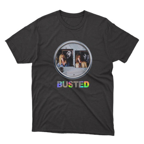 Cheap Trick - BUSTED - T-Shirt (Black / Holographic)