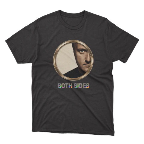 Phil Collins "Both Sides" T-Shirt (Black / Holographic)
