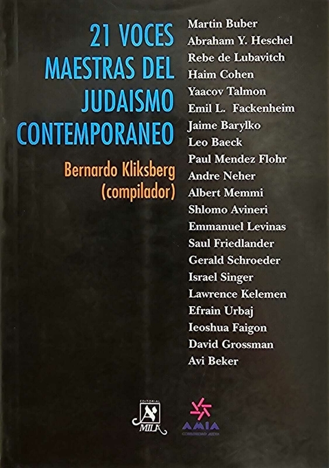 21 voces maestras del judaísmo contemporáneo