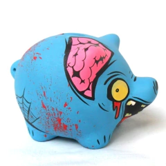Chanchito Alcancia Blue Zombie - tienda online