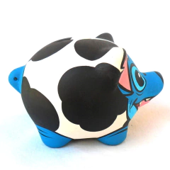 Chanchito Alcancia Stitch Vaca - tienda online