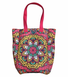 bolso matero mandala pink
