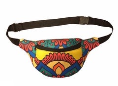 Riñonera mandala amarillo