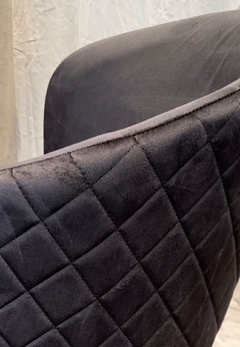 Silla Olive Gris Oscuro Pana - S-25M/GO-T - TRIBECA