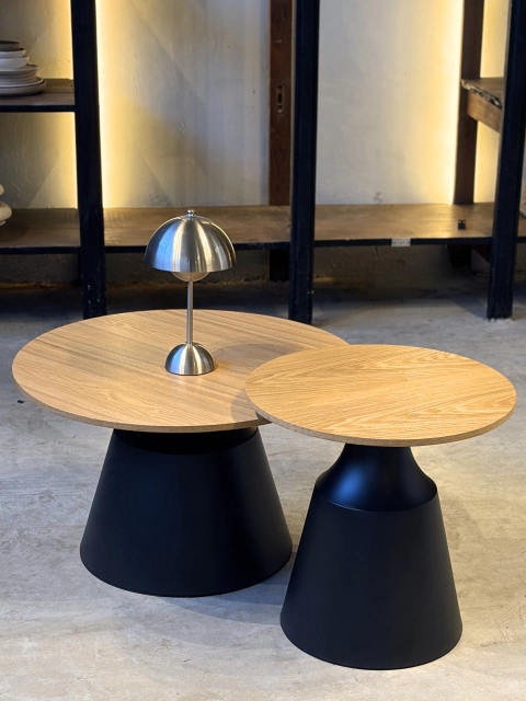 Set Mistura Madera Natural Base Negra - CT152/A - TRIBECA