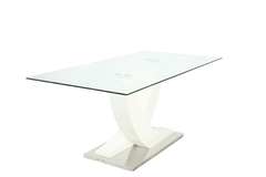 Mesa Duna Base Blanca 160 - DT-2208/SB
