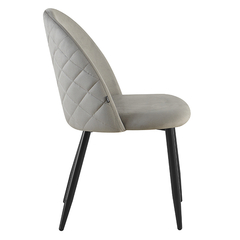 Imagen de Silla Cheers Gris Claro Pana - S-42N/GC-T