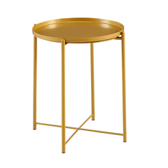Mesita Ágata Dorada - BT-23/D - comprar online