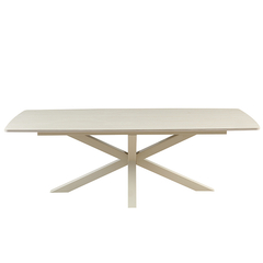 Mesa Egipto Neo Travertino Base Capuccino -DTA24/TR-CA-240 - comprar online