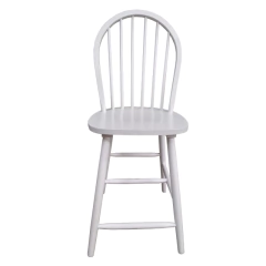 Banqueta Windsor Blanca - BQSE-01/B en internet