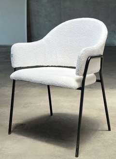 Silla Volta Blanco Base Negra - DC330B - TRIBECA