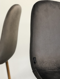 Banqueta Shammy Pana Gris Oscuro - BC901/GOT - TRIBECA