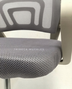 Imagen de Silla Oficina Selb White + Grey - M6055GW