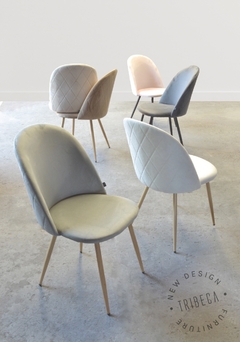 Silla Cheers Gris Claro Pana - S-42M/GC-T - TRIBECA