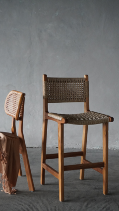 Banqueta Bandung Kraft Laqueado -MLIA34 - TRIBECA