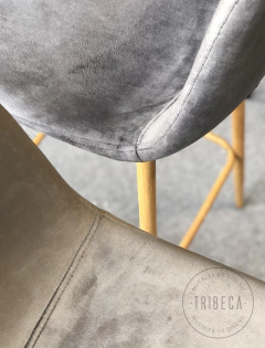 Banqueta Shammy Pana Gris Claro - BC901/GCT - comprar online