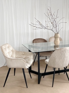 DC-210/BE Sillón Lucky Pana Beige - comprar online