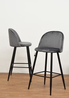 Banqueta Thea Gris Oscuro Pana DC8141N/GO-T - comprar online