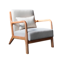 Sillón Alba Natural c/ Off White - SHNG-02/NTGC - comprar online