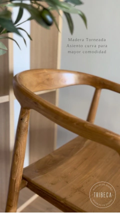 Silla Bali Circle Teka -MLIA21 - TRIBECA