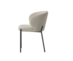 Silla Lauren Beige Base Negra - DC288BE en internet