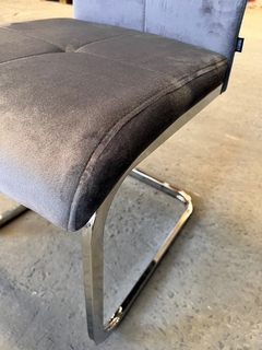 Silla Jenna Gris Oscuro Pana - DC899/GO-T - TRIBECA
