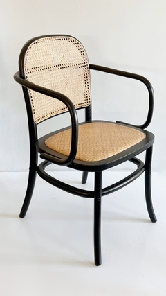 Silla Hoffman Negra c/Apoyabrazos - K671-2A/BN - TRIBECA