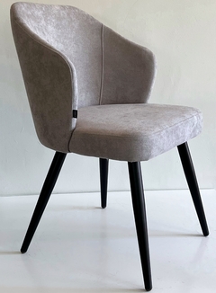 Silla Lesley Gris Claro Base Negra - DC9121/GC - tienda online