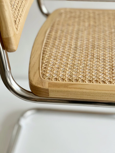 Silla Cesca Natural Con Apoya Brazos - CB-11A/NT - TRIBECA