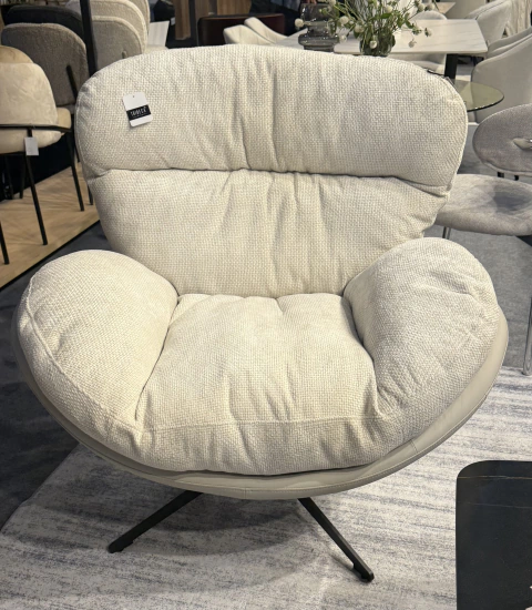 Sillón Egg Prana Taupe c/Chenille Beige - DY1141TA - tienda online