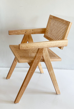 Silla Jeanneret Natural c/Apoyabrazos - K692A/NT en internet